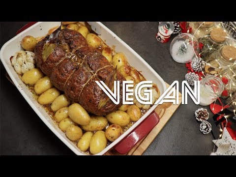 SPECIAL NOËL#5 - Rôti de Seitan farci