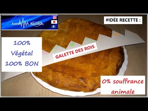 LA recette de la : GALETTE DES ROIS [VEGAN]