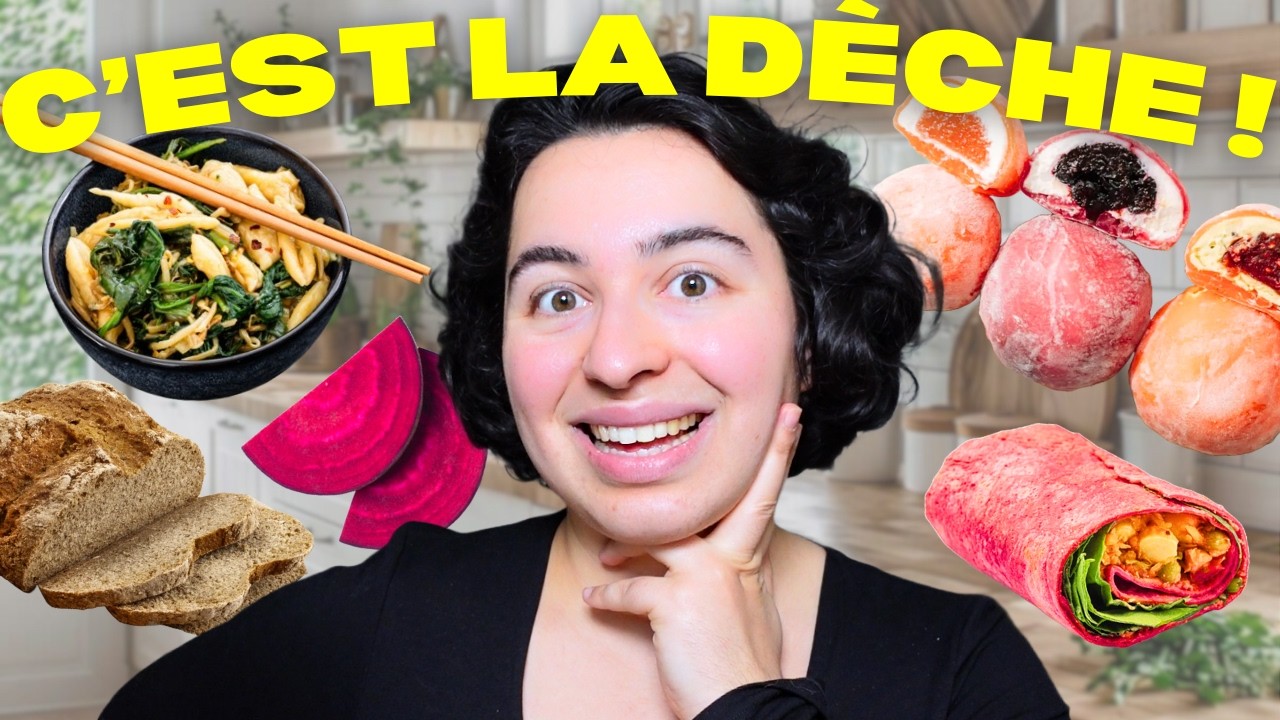 4 RECETTES AVEC 3 INGRÉDIENTS SEULEMENT ! Petit budget, Vegan, Sans gluten