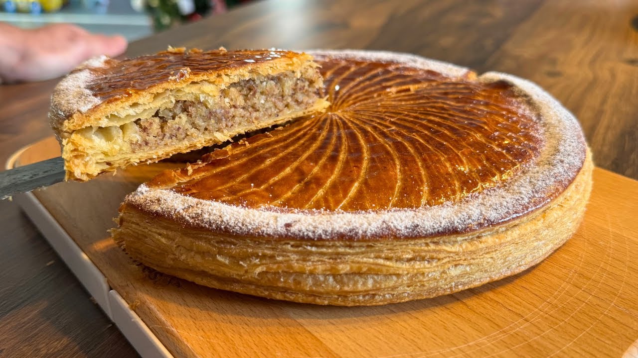Galette frangipane maison : tous les secrets d’un chef pâtissier (feuilletage inversé)