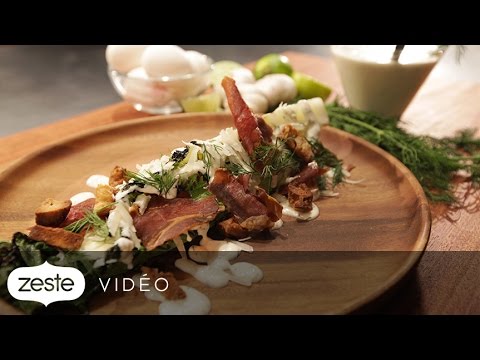 Comment présenter une vinaigrette crémeuse à l'aneth | Suggestions spéciales | Zeste