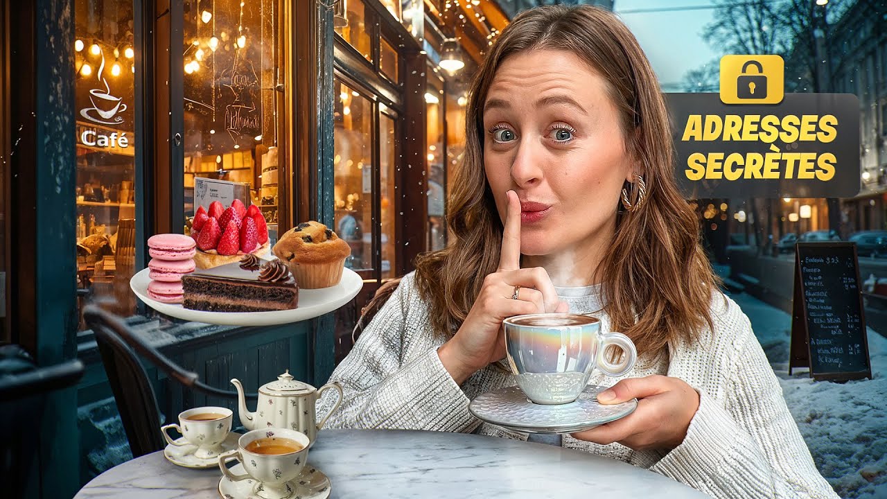 Les plus BEAUX CAFÉS pour cet hiver à Paris ✨❄️☕️ (5 adresses secrètes)