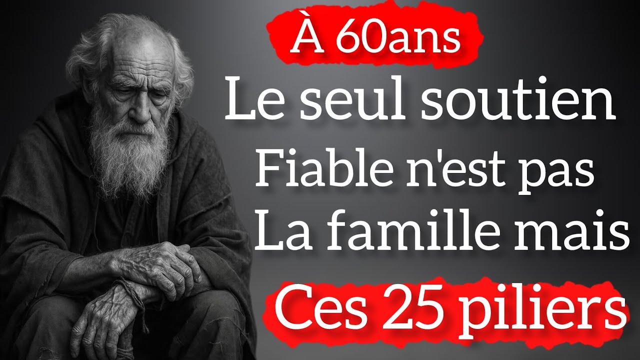 Après 60 ans, le vrai soutien ne vient pas de la famille, mais de ces 25 piliers.