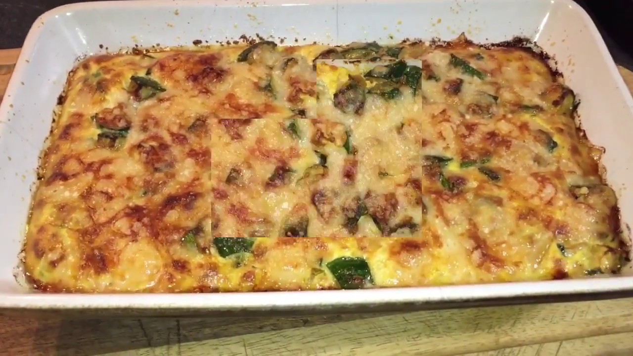 Recette flan de courgettes