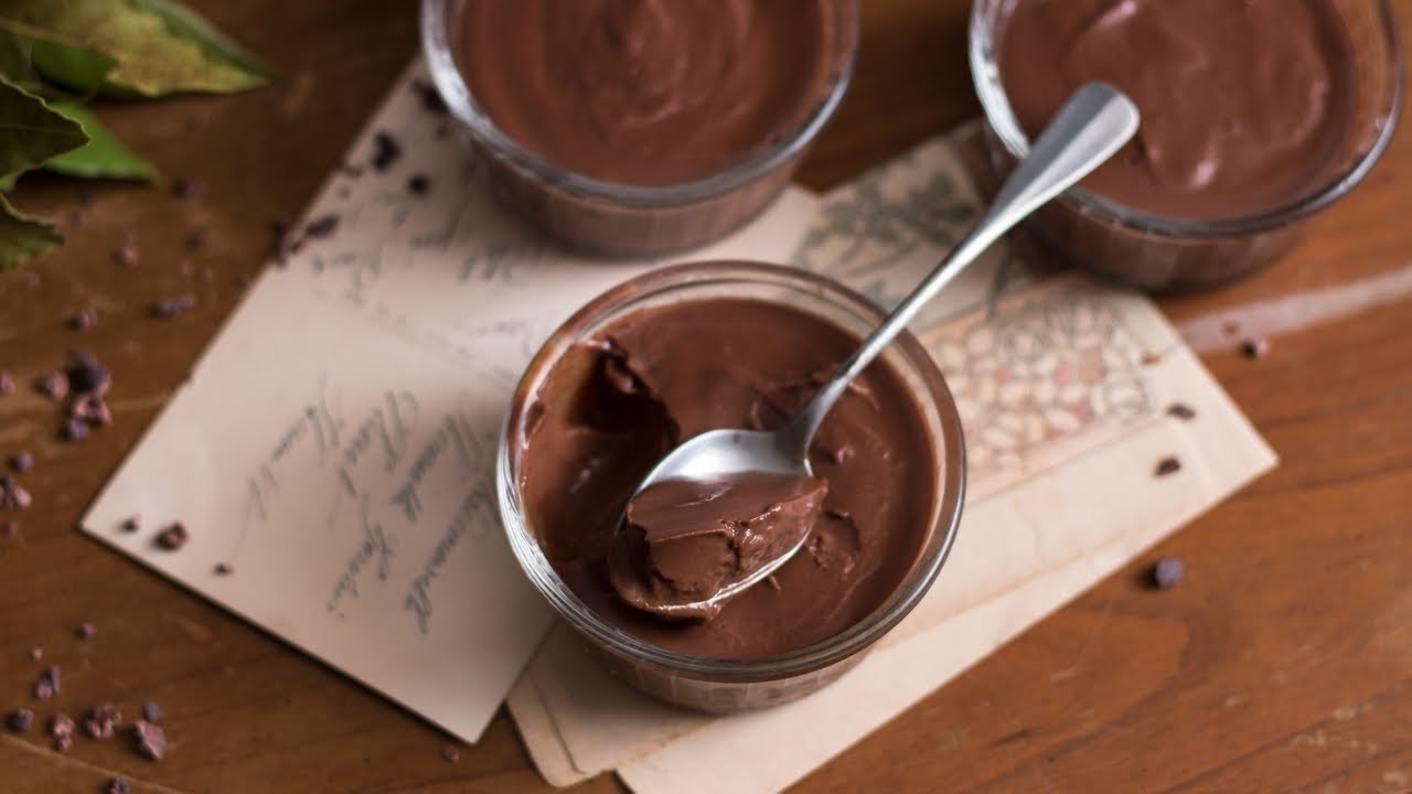 Crèmes desserts au chocolat - dessert sans four (vegan) | L'Herboriste
