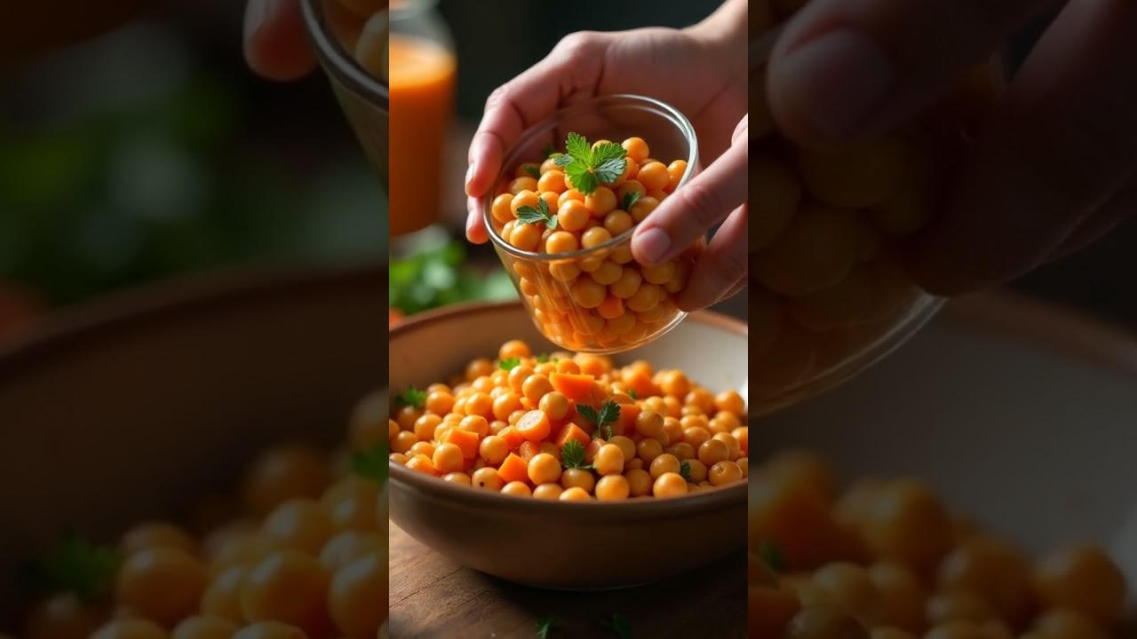 Galettes pois chiches croustillantes express