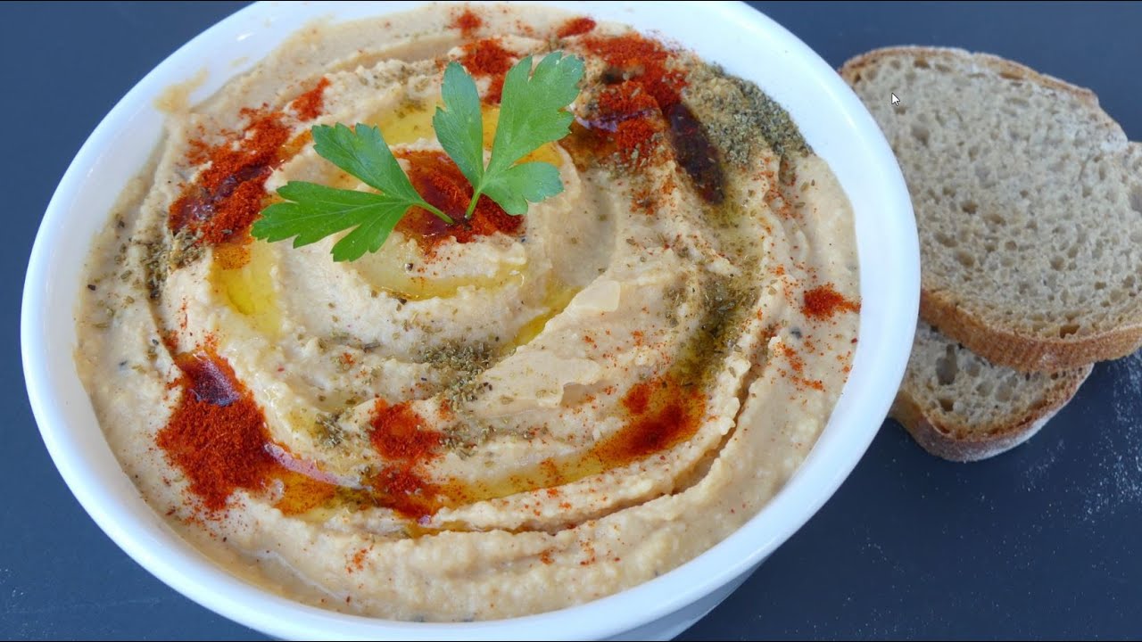 HOUMOUS - Recette traditionnelle Libanaise