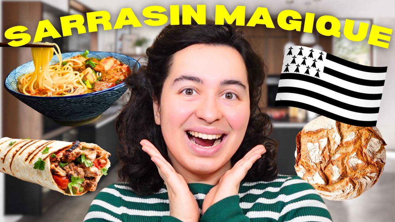 QUE FAIRE AVEC DE LA FARINE DE SARRASIN ? 4 RECETTES faciles & originales :) sans gluten + vegan