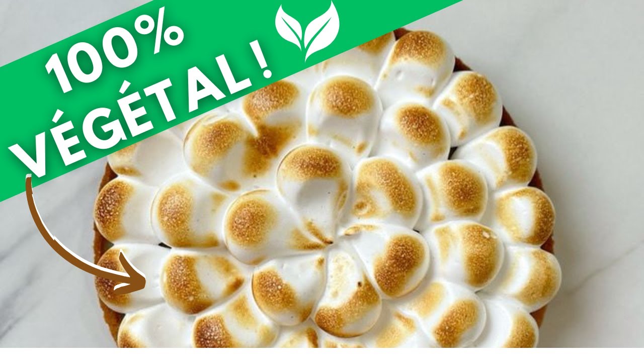 Meringue sans œuf : au jus de pois chiches