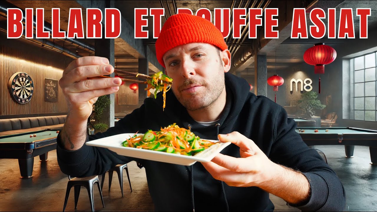 Restaurant SECRET à Belleville I Nourriture Asiatique et Billard 🍴🎱