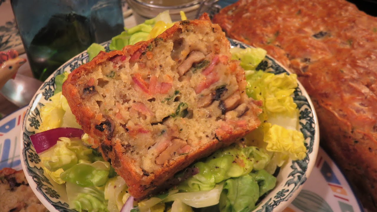 Mon CAKE PARISIEN Champignons, Jambon de Paris pour l'apéro Mère Mitraille - Gourmandises TV