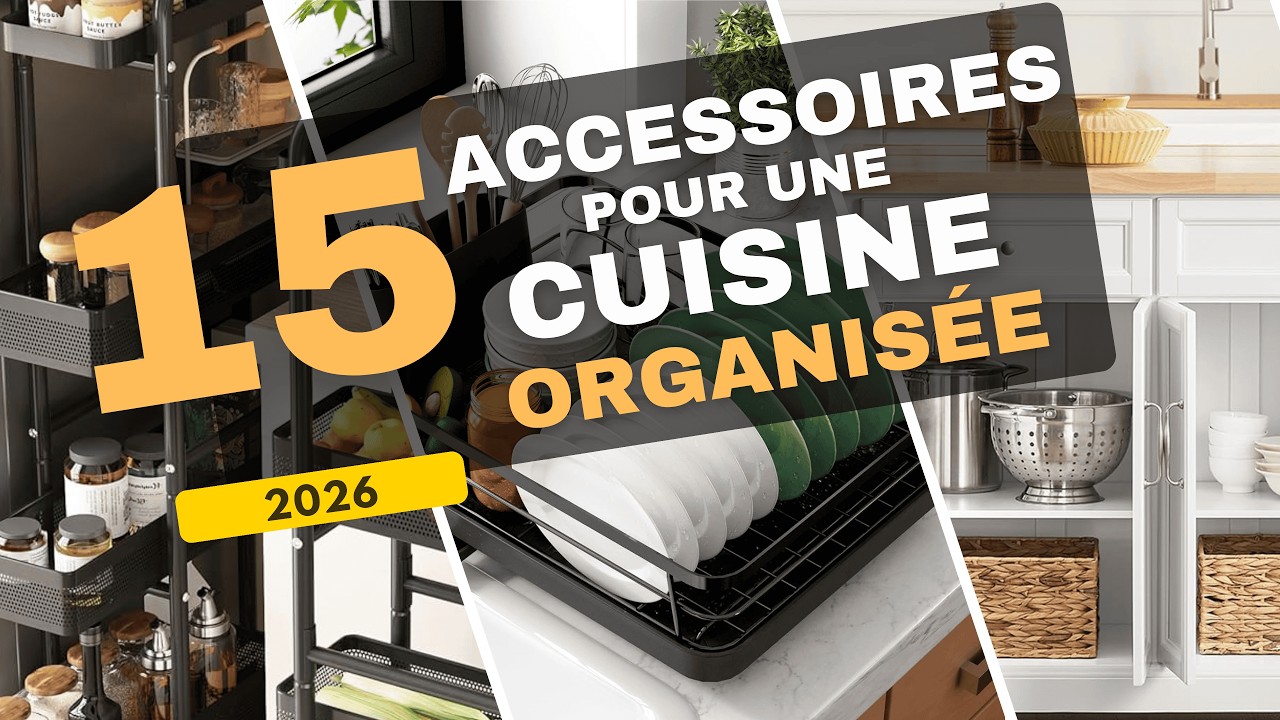 TOP 15 : Accessoires pour une cuisine organisée 👩‍🍳