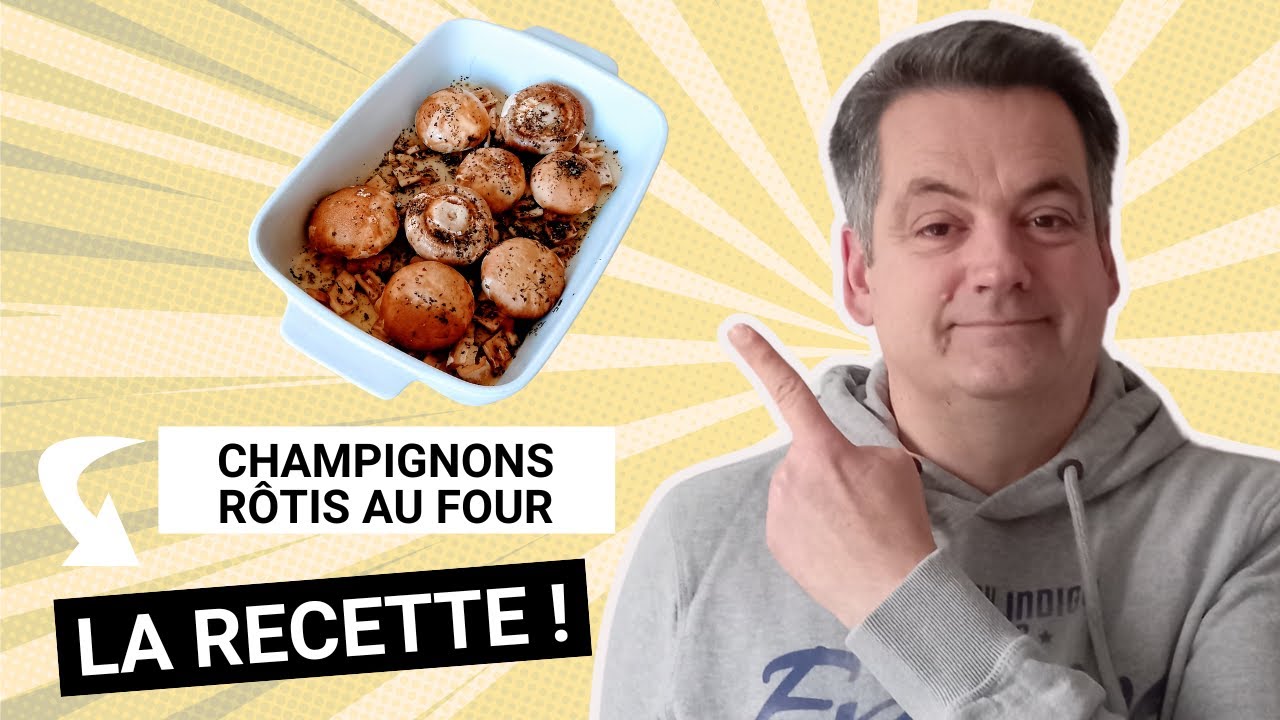 Comment faire des champignons rôtis au four, comme en Grêce !