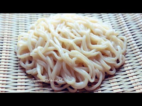 Recette Nouilles Udon maison I Nouilles Udon japonaises I  Pâte à udon  I Cuisine Japonaise Paris 04