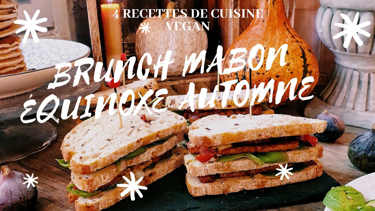 BRUNCH de Mabon - Équinoxe d'automne - Recettes VEGAN