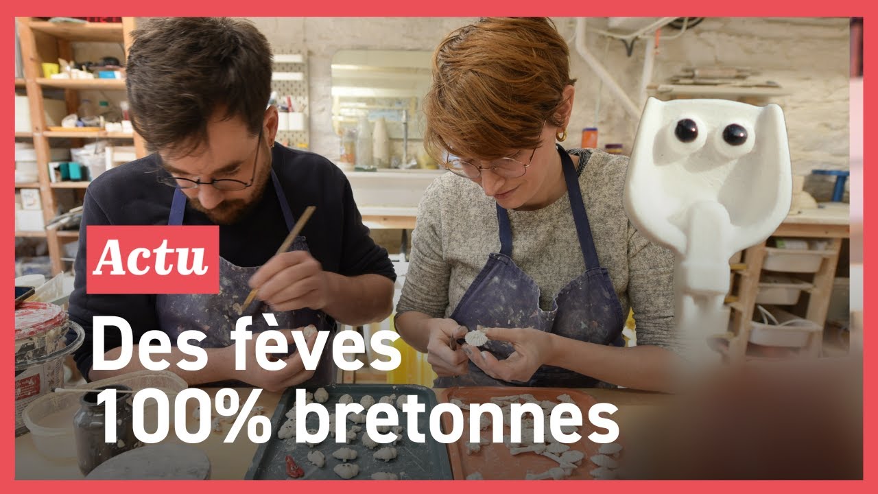 Ces artisans bretons créent des fèves à la main pour la galette des rois