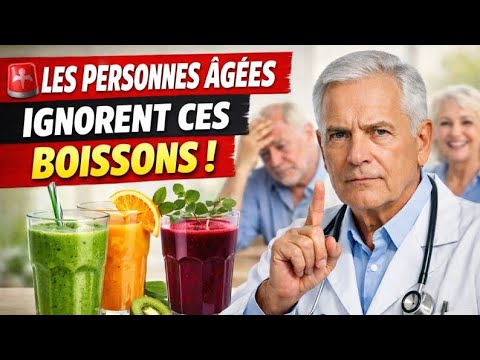 🚨 les personnes âgées ignorent ces boissons naturelles qui redonnent de l’énergie #nutritionsenior 