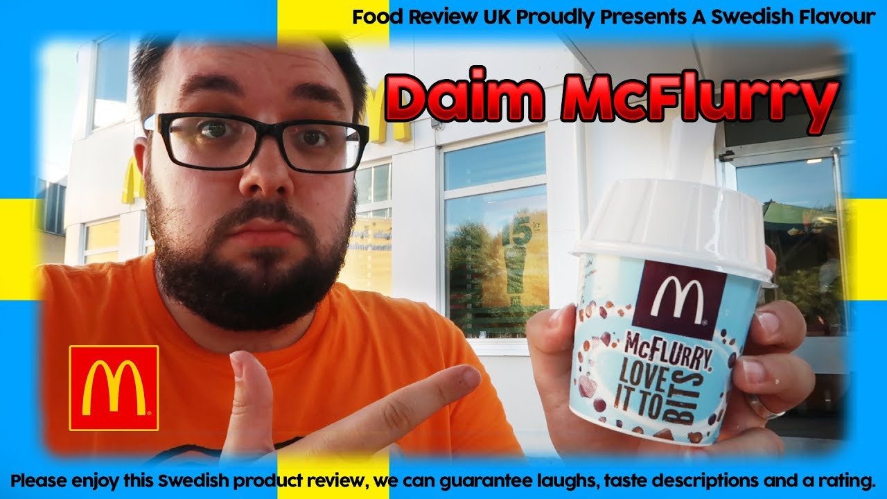 McDonald's Daim McFlurry Review (Sweden)