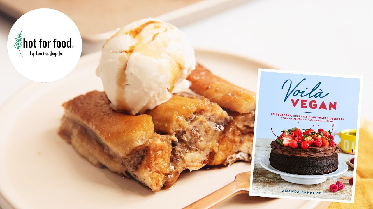 Vegan Banana Tarte Tatin (Voila Vegan cookbook) | hot for food