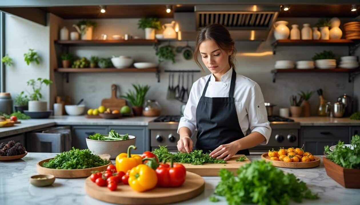 découvrez eline bonnin, une cheffe passionnée qui sublime la cuisine vegan avec des recettes simples, savoureuses et pleines de créativité.
