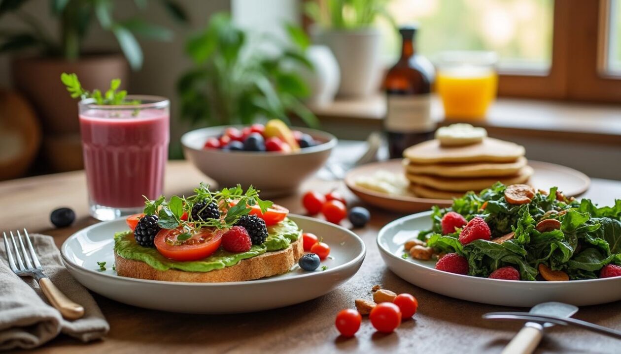 découvrez des recettes de brunch vegan faciles à préparer chez vous, avec des idées simples et savoureuses pour un repas gourmand et sain.