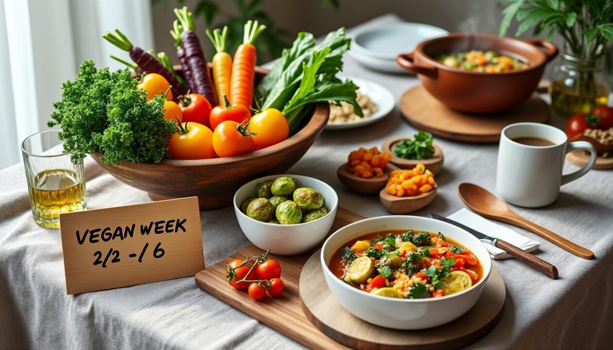 participez à la semaine végétarienne du 2 au 6 février 2026 et savourez nos recettes végétariennes simples, délicieuses et pleines de fraîcheur pour toute la famille.