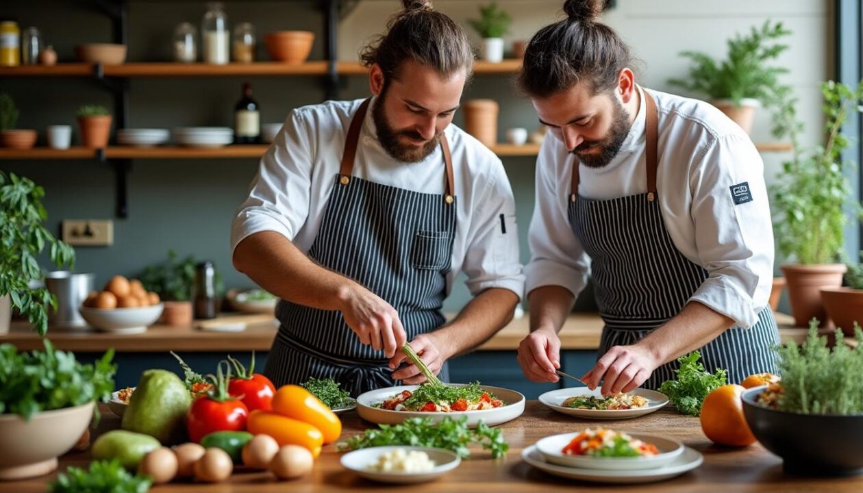 tv78 et dyce délices s'associent à nouveau pour mettre à l'honneur la cuisine végétarienne locale, célébrant saveurs et produits du terroir dans une collaboration gourmande.