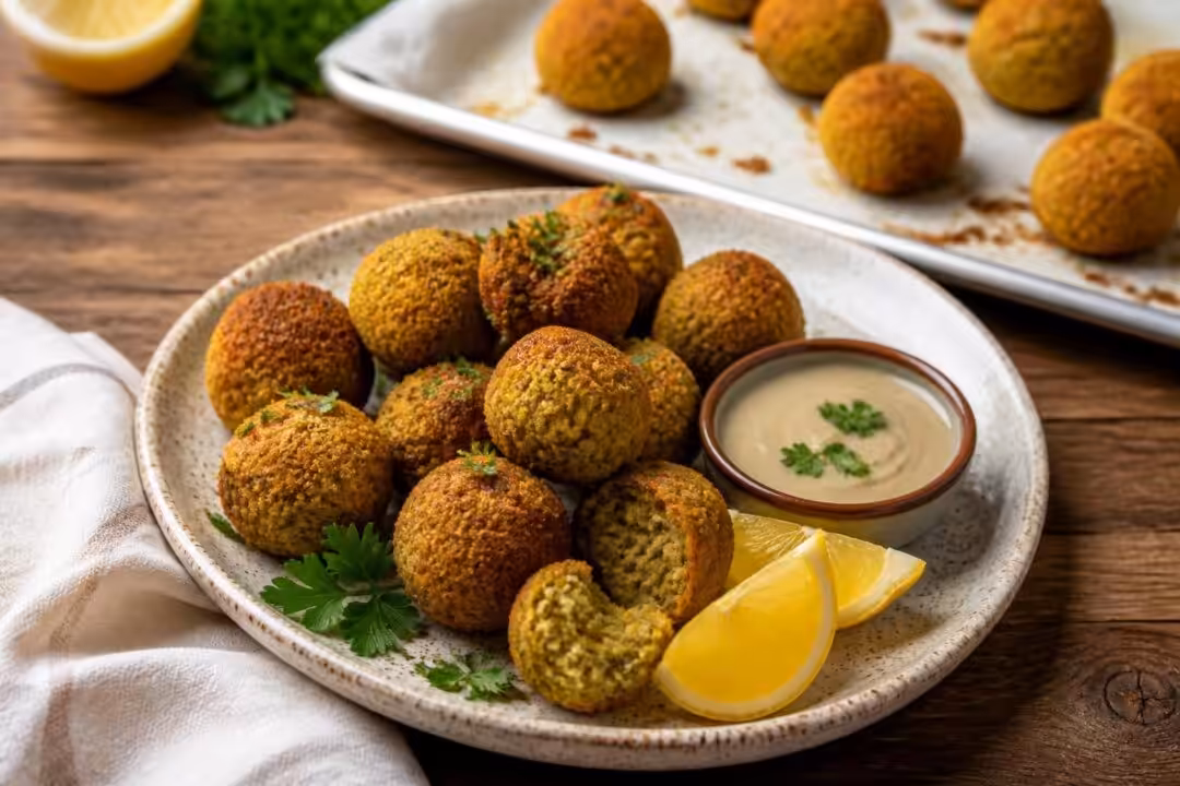 découvrez notre recette végane facile et rapide de falafels au four, pour des bouchées croustillantes et savoureuses idéales pour un repas sain et gourmand.