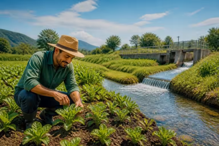 découvrez comment gérer l'eau avec sagesse et valoriser les agriculteurs pour construire un avenir durable et respectueux de l'environnement.