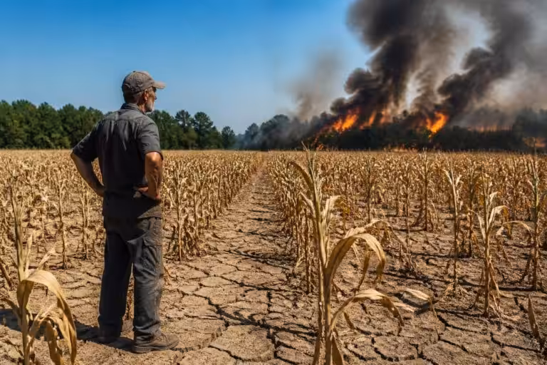 découvrez les enjeux critiques de la sécheresse, des canicules et des incendies qui menacent l'agriculture française et explorez les solutions pour faire face à ce défi majeur.