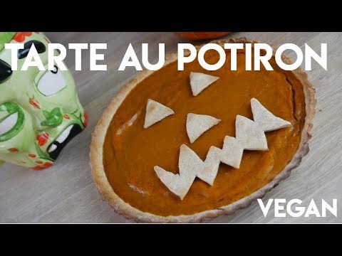 TARTE D'HALLOWEEN AU POTIRON | RECETTE VEGAN