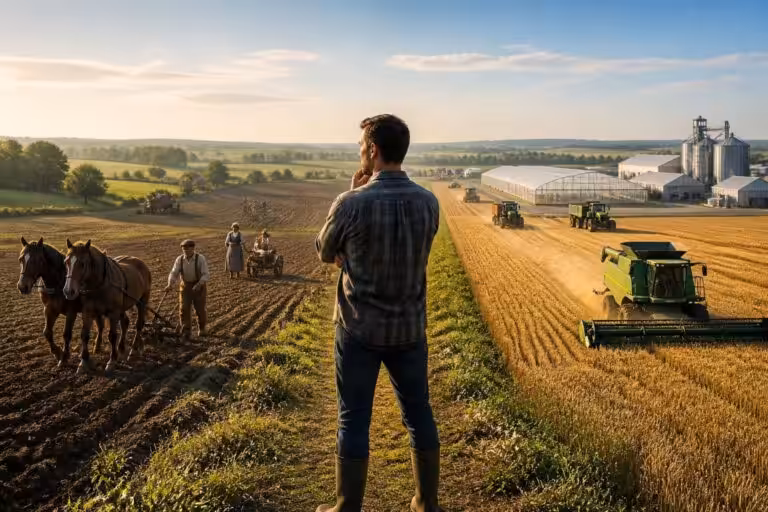 analyse de l'évolution de l'agriculture française depuis 1960 : une productivité accrue mais des marges financières incertaines, un paradoxe économique à comprendre.